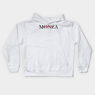 Monza - F1 Circuit Name Design Kids Hoodie